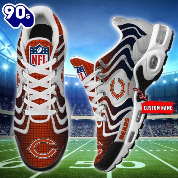 NFL Chicago Bears Football Team TN Shoes – Custom Name