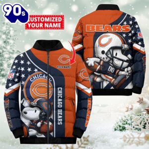 NFL Chicago Bears Snoopy Puffer…