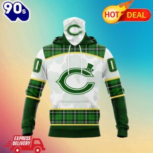 NFL Chicago Bears Special Design For St. Patrick Day All Over Print Shirts