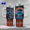 NFL Chicago Bears Stitch Glitter Custom Stanley Quencher 40oz Stainless Steel Tumbler With Handle