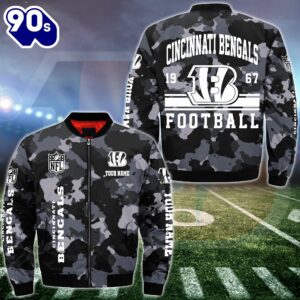 NFL Cincinnati Bengals Bomber Jacket…