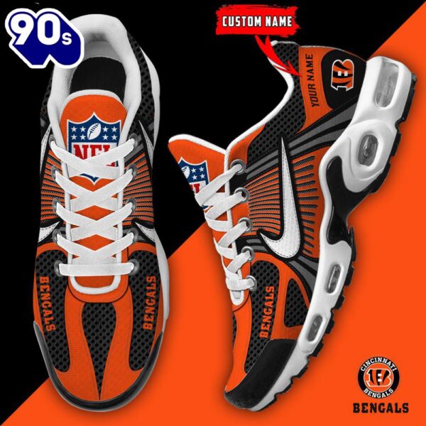 NFL Cincinnati Bengals Football Team Custom Max Plus Shoes