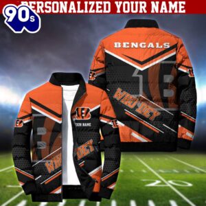 NFL Cincinnati Bengals Puffer Jacket…