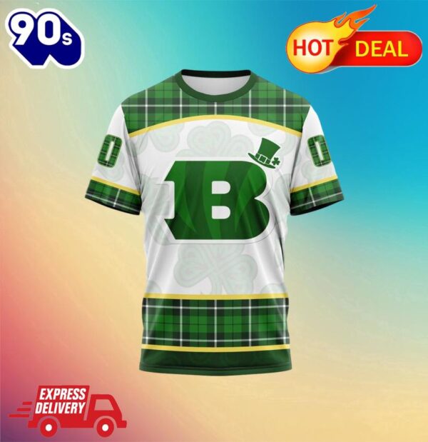 NFL Cincinnati Bengals Special Design For St. Patrick Day All Over Print Shirts