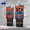 NFL Cincinnati Bengals Stitch Glitter Custom Stanley Quencher 40oz Stainless Steel Tumbler With Handle
