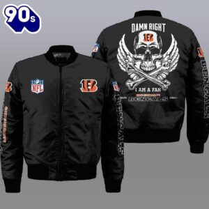 Nfl Cincinnati Bengals Wings Skull…