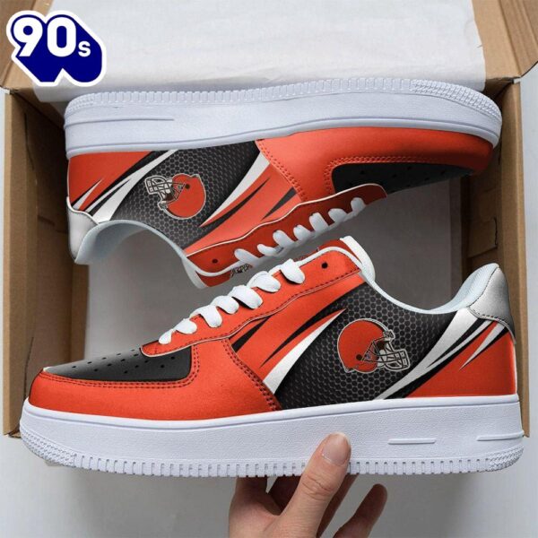 NFL Cleveland Browns Air Force 1 Shoes For Fans