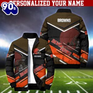 NFL Cleveland Browns Puffer Jacket…