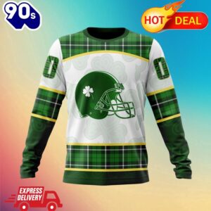 NFL Cleveland Browns Special Design For St. Patrick Day All Over Print Shirts