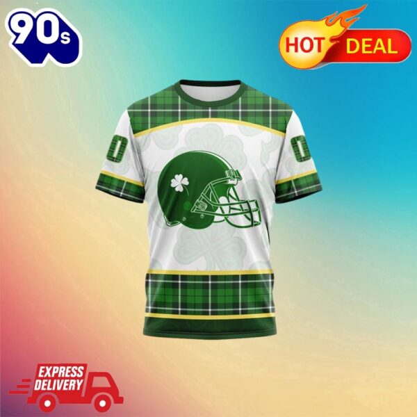 NFL Cleveland Browns Special Design For St. Patrick Day All Over Print Shirts