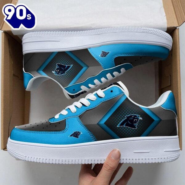 NFL Custom  Carolina Panthers Air Force 1 Shoes For Fans