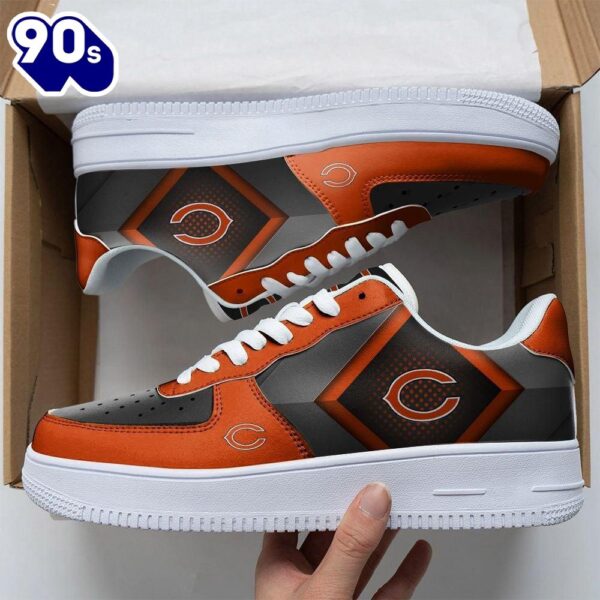 NFL Custom  Chicago Bears Air Force 1 Shoes For Fans