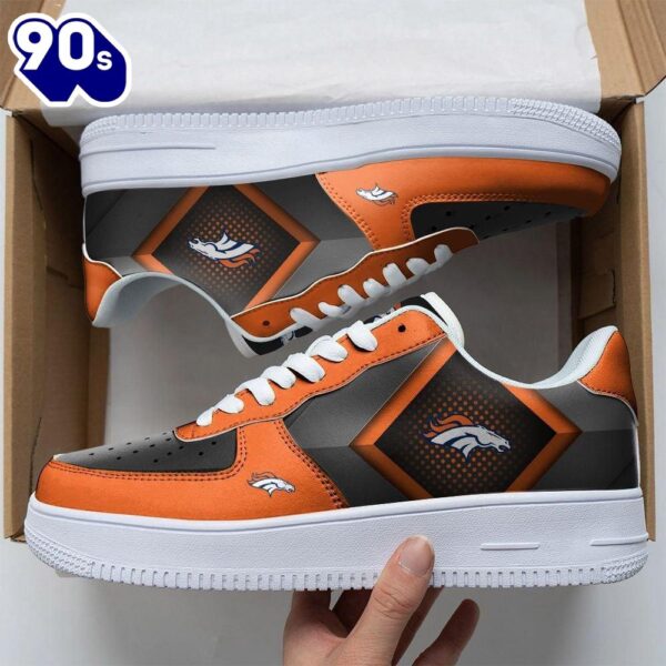 NFL Custom  Denver Broncos Air Force 1 Shoes For Fans