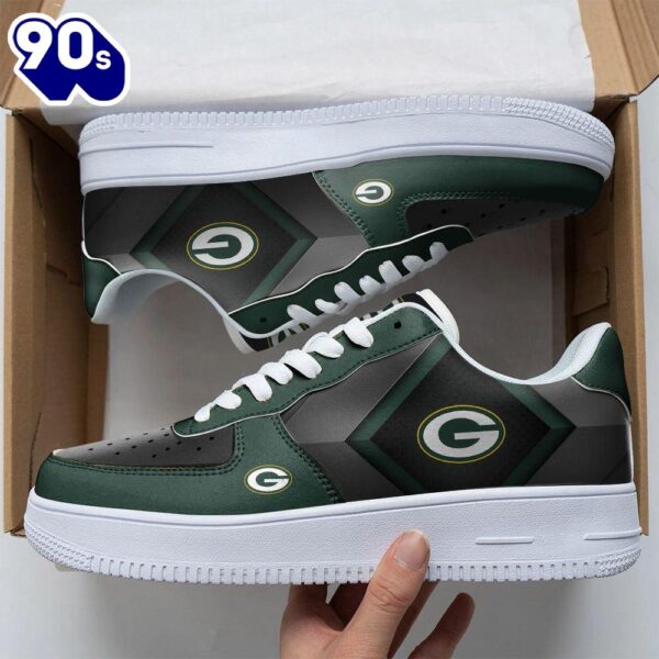 NFL Custom  Green Bay Packers Air Force 1 Shoes For Fans