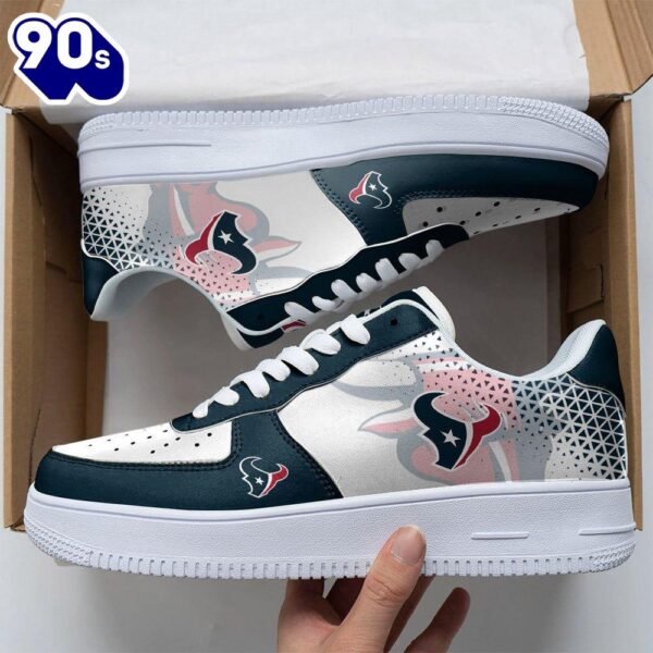 NFL Custom  Houston Texans Air Force 1 Shoes For Fans