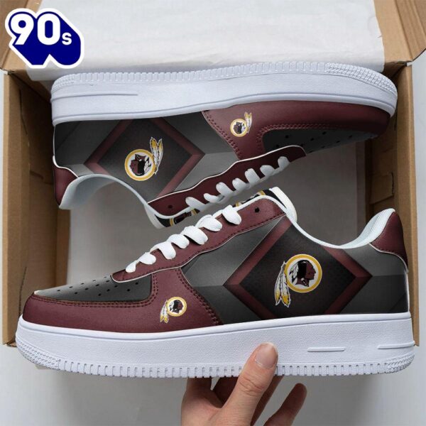 NFL Custom  Washington Redskins Air Force 1 Shoes For Fans