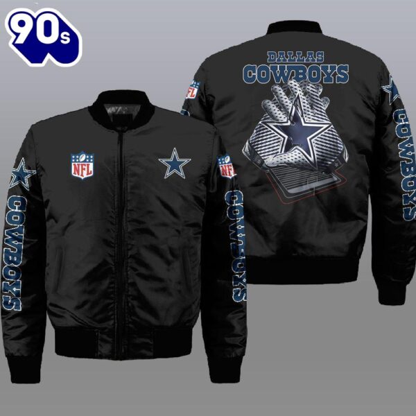 Nfl Dallas Cowboys 3D Bomber Jacket  Gift For Christmas