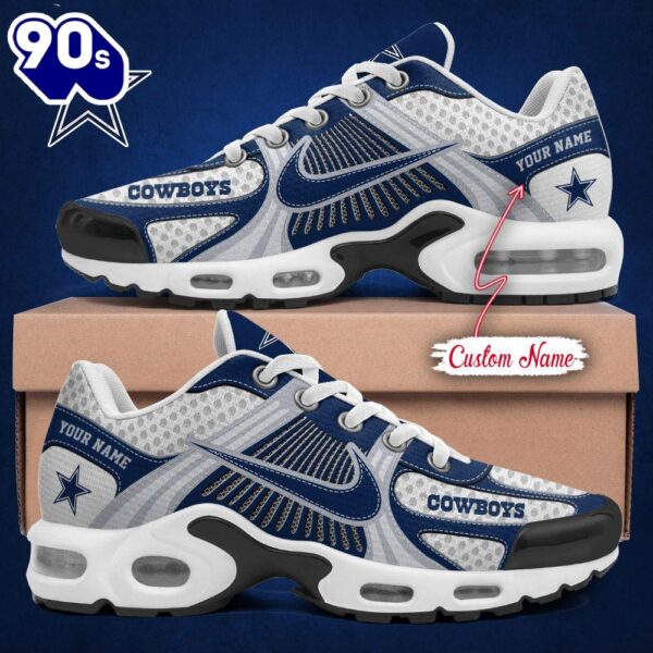 NFL Dallas Cowboys Custom Name TN Shoes