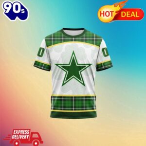 NFL Dallas Cowboys Special Design For St. Patrick Day All Over Print Shirts