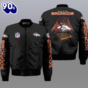 Nfl Denver Broncos 3D Bomber…