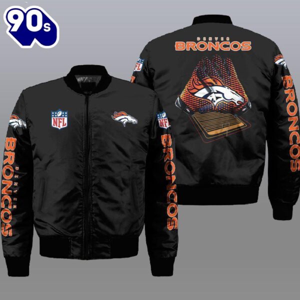 Nfl Denver Broncos 3D Bomber Jacket  Gift For Christmas