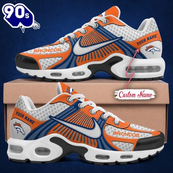 NFL Denver Broncos Custom Name TN Shoes