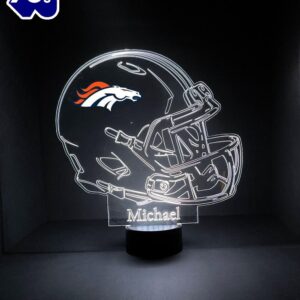 Custom Name NFL Denver Broncos…