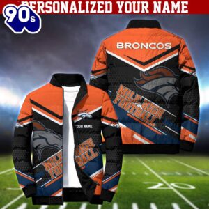 NFL Denver Broncos Puffer Jacket…