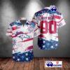 NFL Denver Broncos Special Design For Independence Day 4th Of July Personalized Hawaiian Shirt