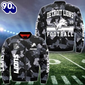 NFL Detroit Lions Bomber Jacket…