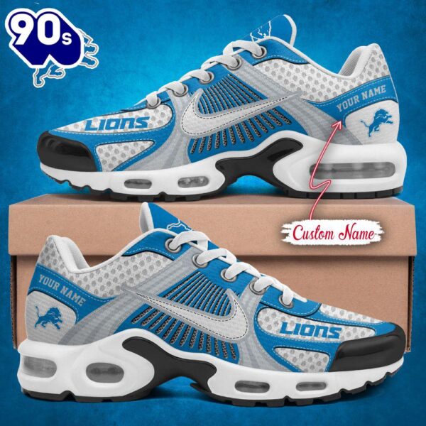 NFL Detroit Lions Custom Name TN Shoes