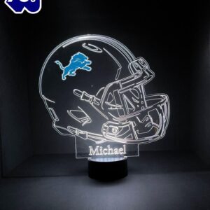 Custom Name NFL Detroit Lions…