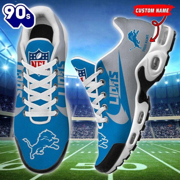 NFL Detroit Lions Name TN Shoes For Fans Gift Christmas