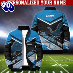 NFL Detroit Lions Puffer Jacket…