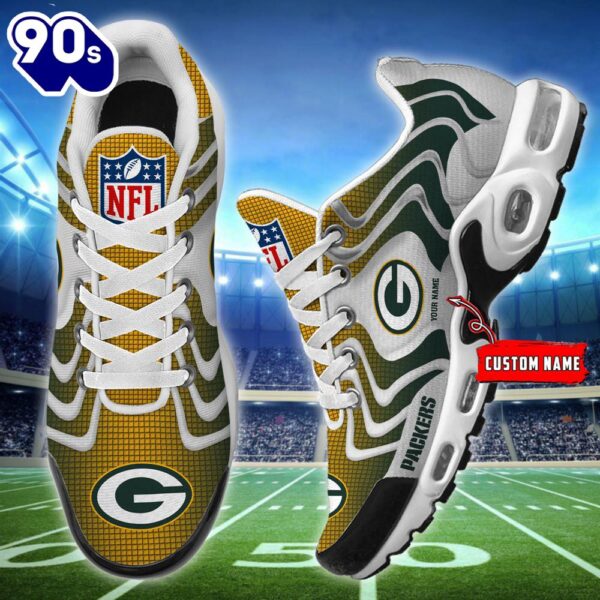 NFL Green Bay Packers Football Team TN Shoes – Custom Name