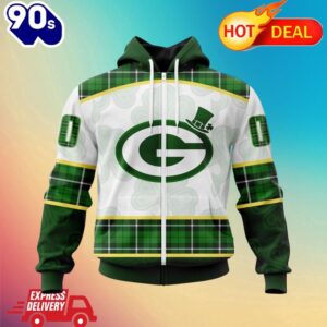 NFL Green Bay Packers Special Design For St. Patrick Day All Over Print Shirts