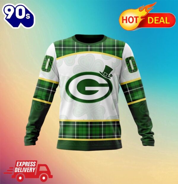 NFL Green Bay Packers Special Design For St. Patrick Day All Over Print Shirts