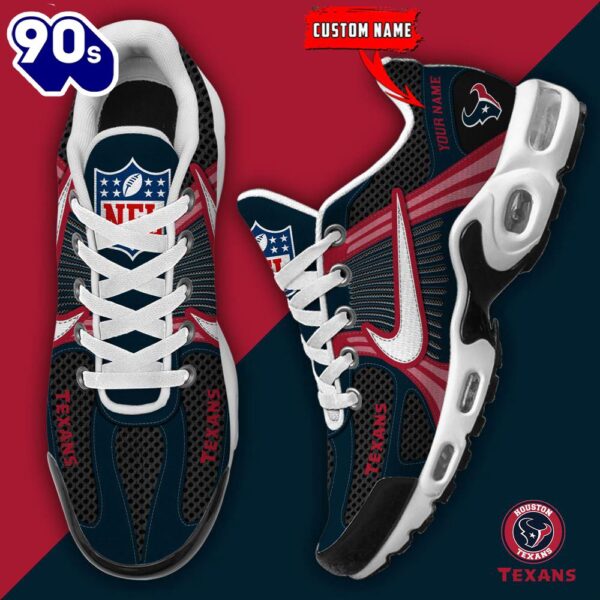 NFL Houston Texans Football Team Custom Max Plus Shoes