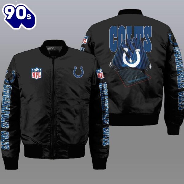 Nfl Indianapolis Colts 3D Bomber Jacket  Gift For Christmas