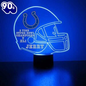 Custom Name NFL Indianapolis Colts…