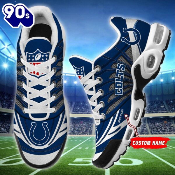 NFL Indianapolis Colts Football Team TN Shoes Sport – Custom Name