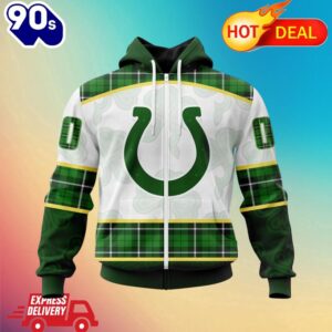 NFL Indianapolis Colts Special Design For St. Patrick Day All Over Print Shirts