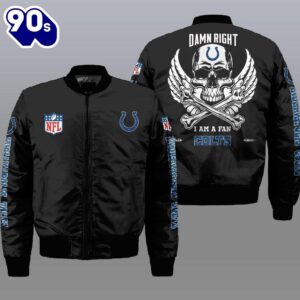 Nfl Indianapolis Colts Wings Skull…