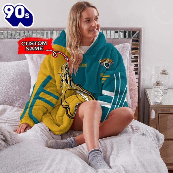 NFL Jacksonville Jaguars Custom Huggle Hoodie