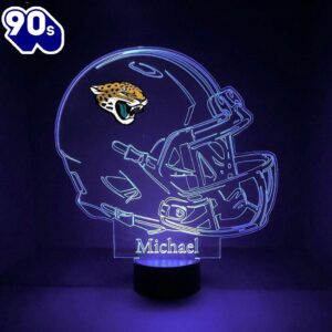 Custom Name NFL Jacksonville Jaguars…