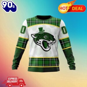 NFL Jacksonville Jaguars Special Design For St. Patrick Day All Over Print Shirts