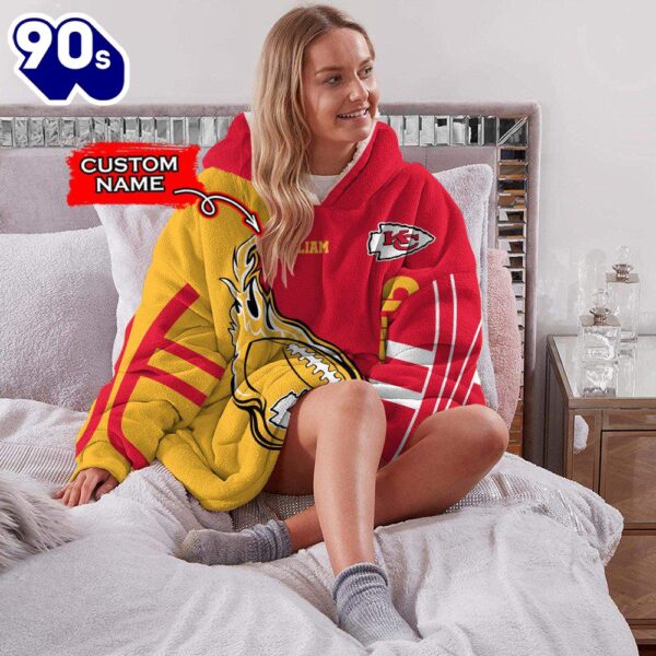 NFL Kansas City Chiefs Custom Huggle Hoodie