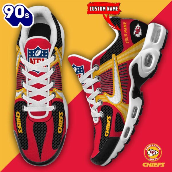 NFL Kansas City Chiefs Football Team Custom Max Plus Shoes