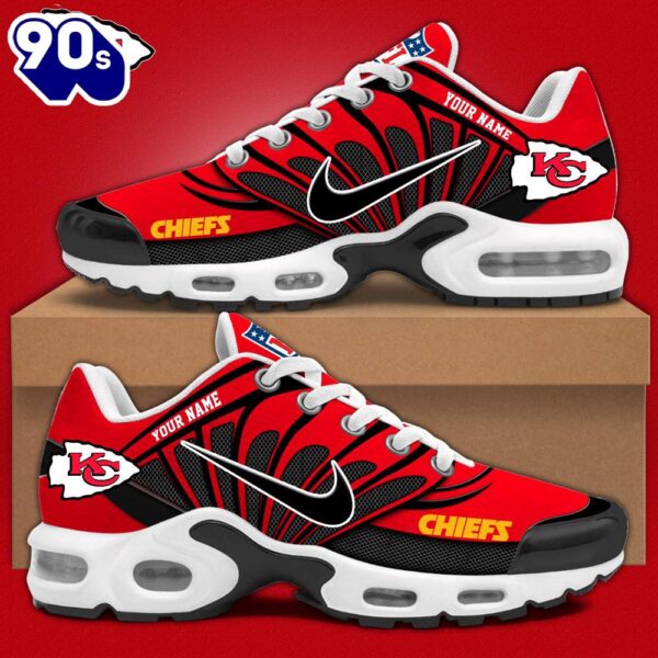 NFL Kansas City Chiefs Football Team Sport TN Shoes Cr – Custom Name