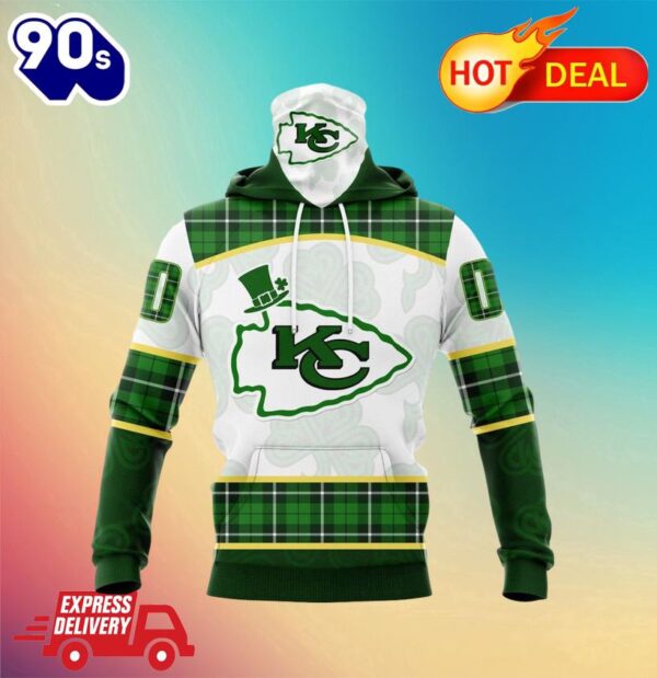 NFL Kansas City Chiefs Special Design For St. Patrick Day All Over Print Shirts